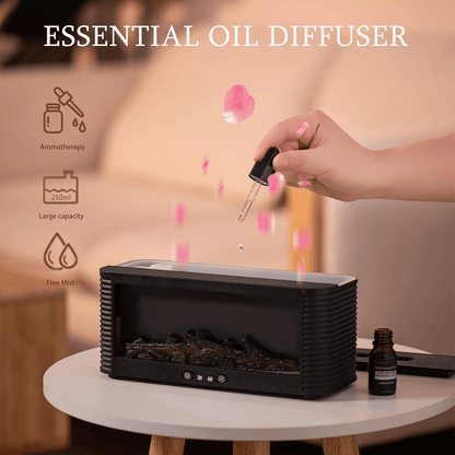 Fireplace Aroma Essential Oil Diffuser