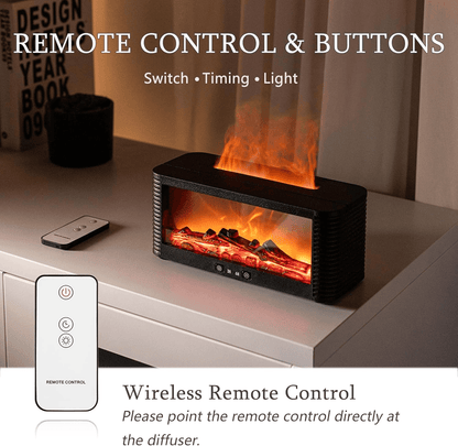 Fireplace Aroma Essential Oil Diffuser